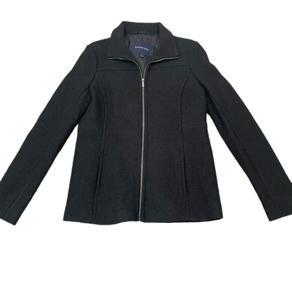 Lands' End Jackets & Blazers - Lands’ End Wool Blend Coat Size 8